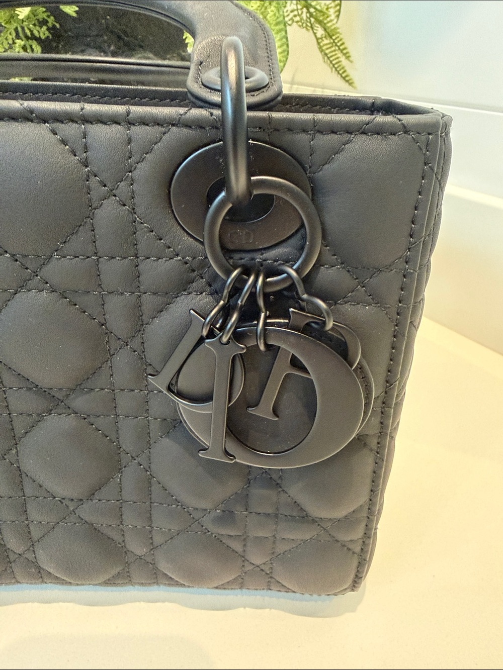 Dior Lady Ultra matte calfskin small ABC bag. - Picture 4 of 7